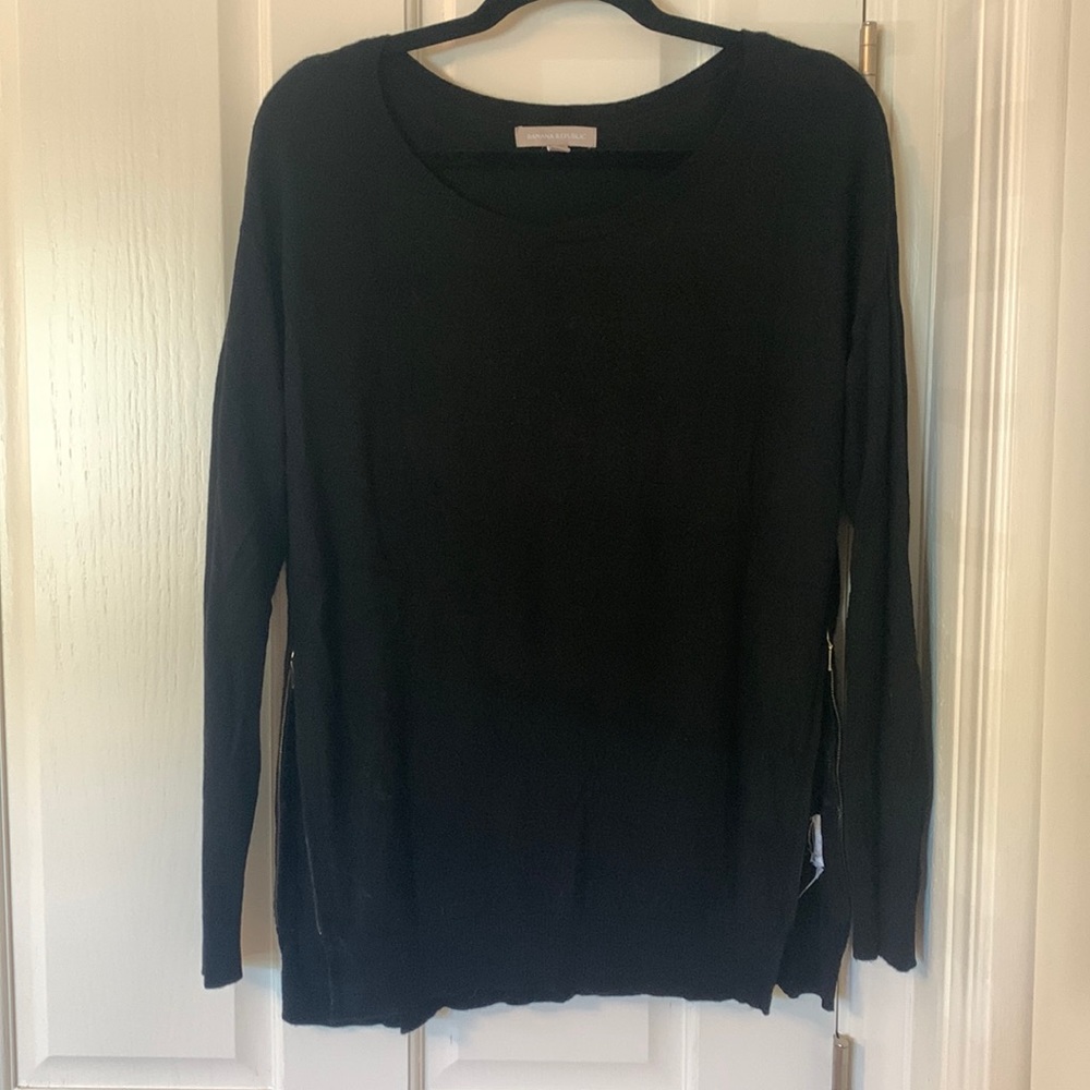 Side Zip, Light-weight Sweater